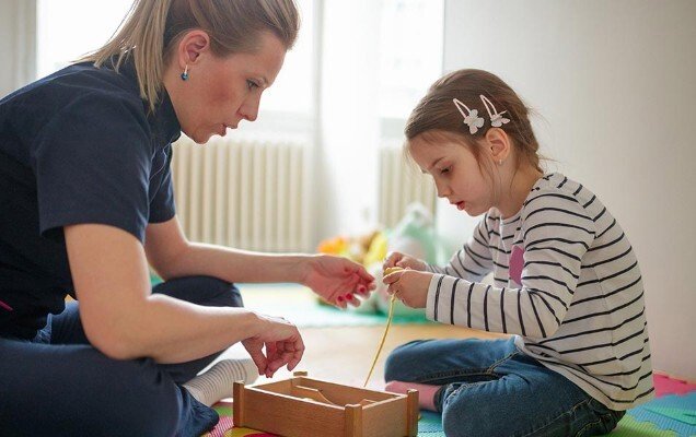 Supports for early childhood Sydney therapy session
